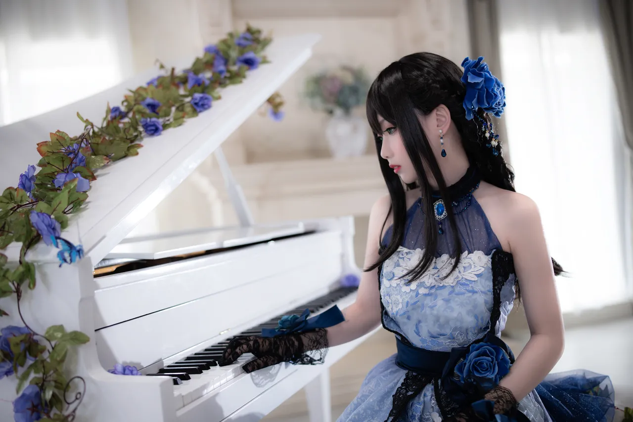 小木曾AYA - 涩谷凛 礼服 (偶像大师)-erohere0.webp